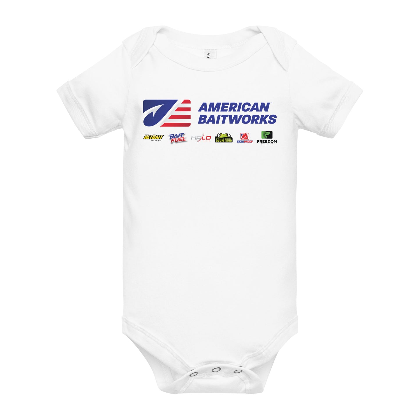 American Baitworks Baby short sleeve Onesie