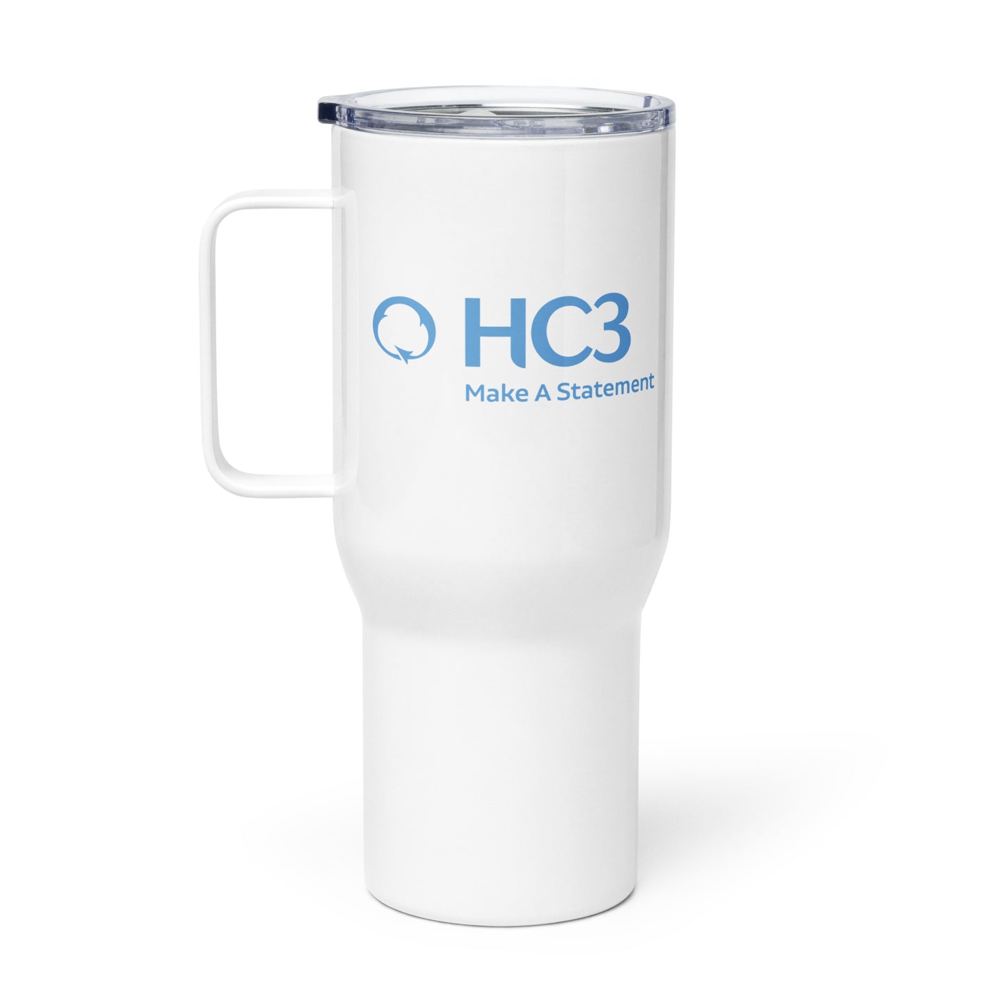 HC3 Travel mug with a handle