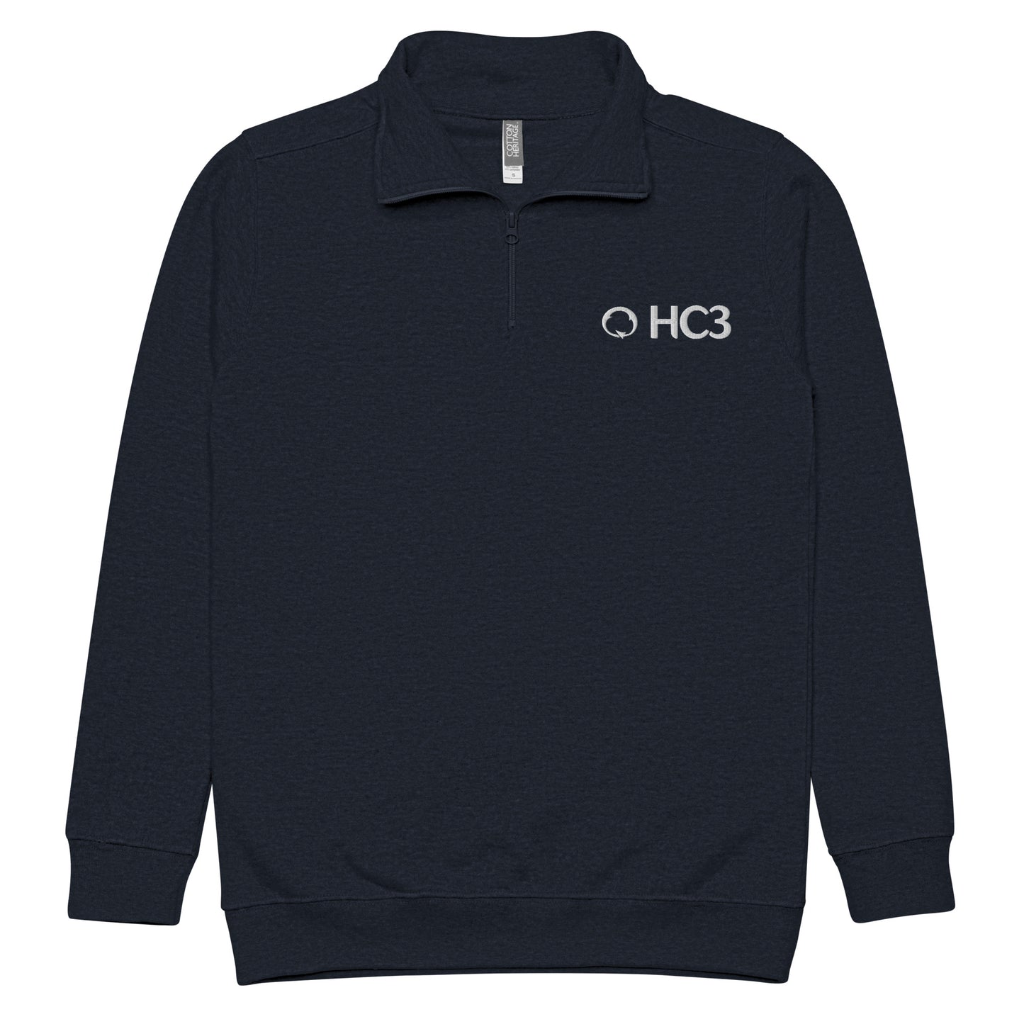 HC3 Embroidered Unisex fleece pullover