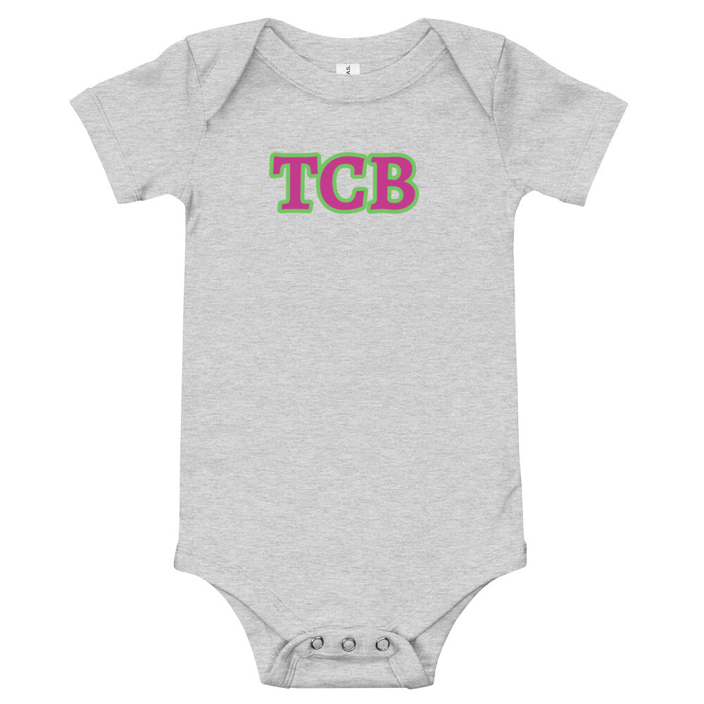 TCB Baby short sleeve one piece