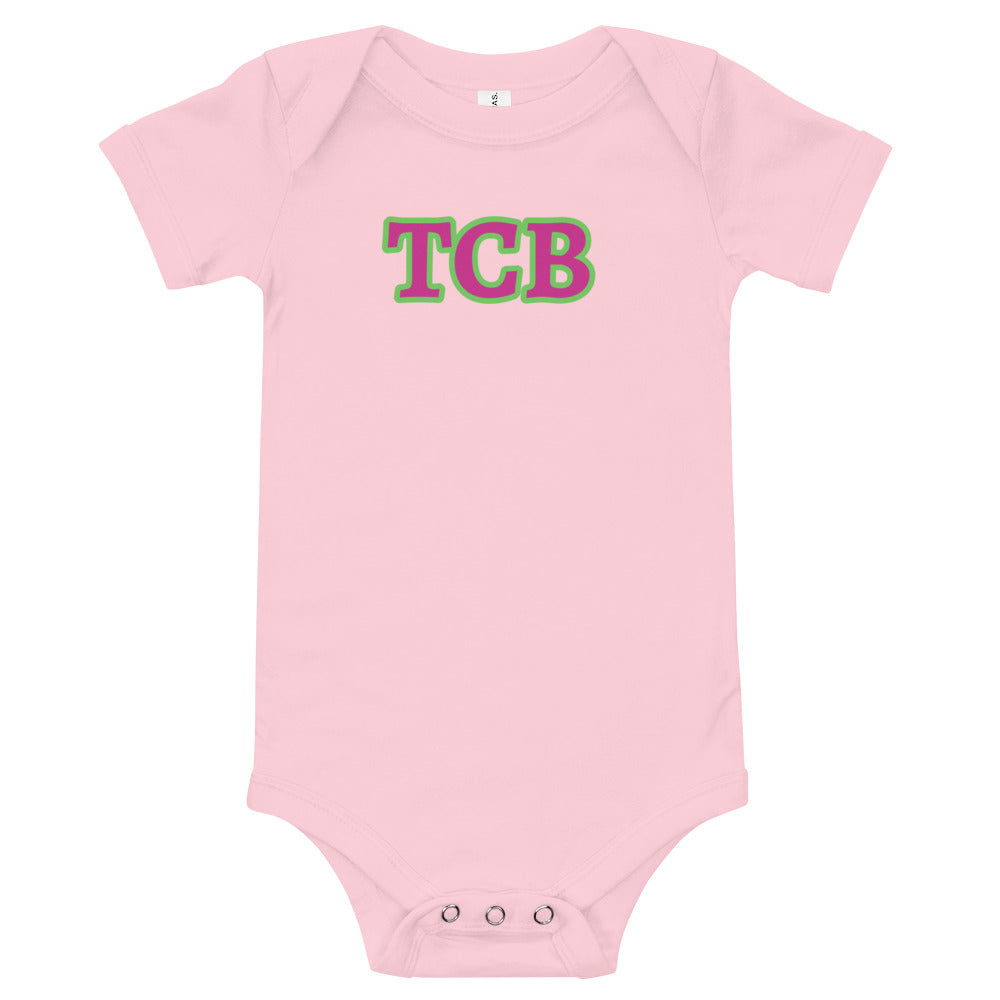 TCB Baby short sleeve one piece