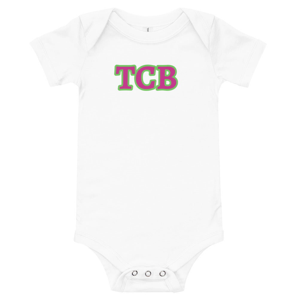 TCB Baby short sleeve one piece